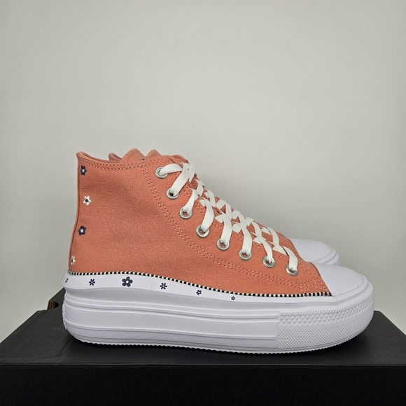 New Converse Chuck Taylor All Star Move Platform High Women's Shoes Size 9 - Picture 3 of 8